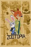 Zootopia print by Joe Dunn