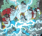 Megavolt with the Beagle Boys