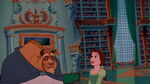 Belle in the Library