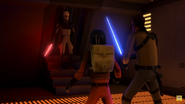 Kanan and Ezra VS Inquisitor