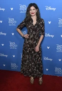 Kathryn Hahn attending the 2019 D23 Expo.