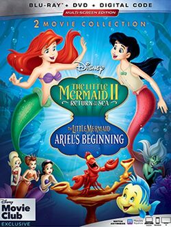 the little mermaid 2 movie cover