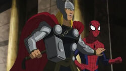 Thor in Ultimate Spider-man