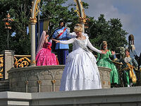 Grand Duke with Cinderella at Walt Disney World