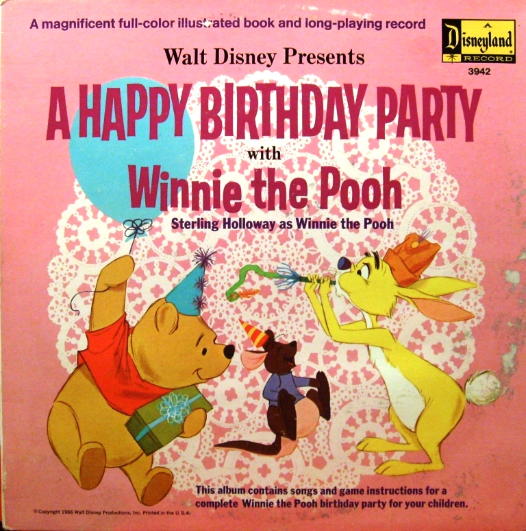 pooh bear coloring pages birthday party