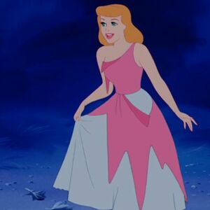 cinderella pink dress