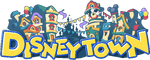 Disney Town Logo BBS