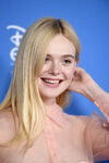 Elle Fanning attending the 2019 D23 Expo.