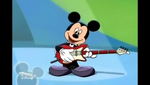 Mickey with guitar