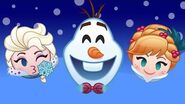 Olaf's Frozen Adventure As Told By Emoji Disney
