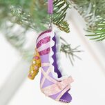 Rapunzel Shoe Ornament