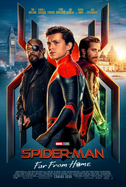 Spider-Man Far From Home official poster