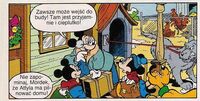 Mortimer in the Mickey Mouse comic Foxed (first published in 1993).