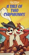 The 1986 cover of the video, then titled "A Tale of Two Chipmunks"