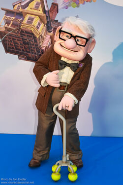 Carl from up in disney hi-res stock photography and images - Alamy