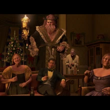 The Ghost Of Christmas Present Disney Wiki Fandom