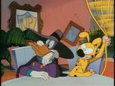 Marsupilami con El Pato Darkwing en Bonkers