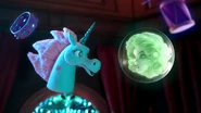 Madame Leota with Pony Head in a Disney XD spot
