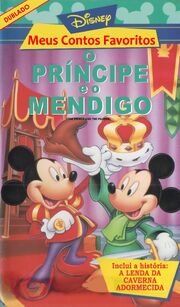 Disney Meus Contos Favoritos - O Príncipe e o Mendigo vhs de 1996