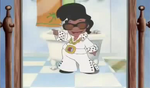 Lilo impersonating Elvis in Lilo & Stitch: The Series