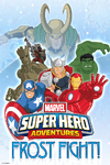 Captain America (bottom left) (Marvel Super Hero Adventures: Frost Fight)