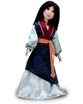 Mulan porcelain doll