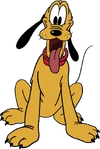Pluto (some dog noises in some shorts)