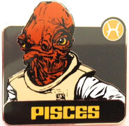 Star Wars - Zodiac Mystery Collection - Pisces Admiral Ackbar ONLY