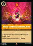 World's Greatest Criminal Mind lorcana