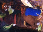 Br'er Gator biting on Br'er Fox's tail (Disneyland).jpg (173 KB) Br'er Gator biting on Br'er Fox's tail in the Disneyland version of the Splash Mountain attraction. (1989–2023)