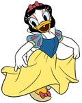 Daisy as Snow White clip art