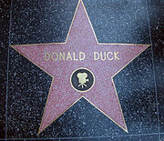 Donald Duck Star on the Walk of Fame