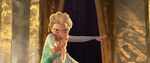 Elsa defending herself