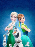 Frozen Fever Textless Poster