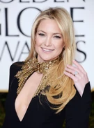 Kate Hudson arriving at the 70th annual Golden Globes in January 2013.