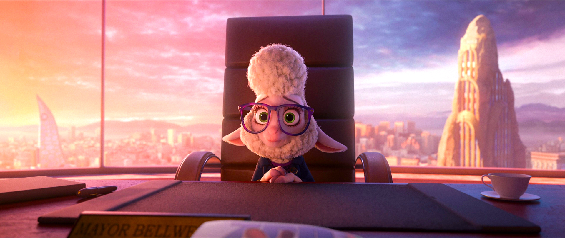 Zootopia Disney Personagens Judy Hopps & May Bellwether