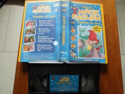 UU-2293 ■送料込■ ディズニー MAGIC ENGLISH FAMILY 家族 小学生 教育 英語 英会話 授業 DVD 音楽 MUSIC ●記録面傷無し/くKOら