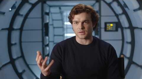 SOLO Behind The Scenes "Han Solo" Alden Ehrenreich Interview - A Star Wars Story