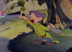 Dopey in the mine.