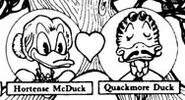 Donald's parents on Mark Worden's Donald Duck family tree.