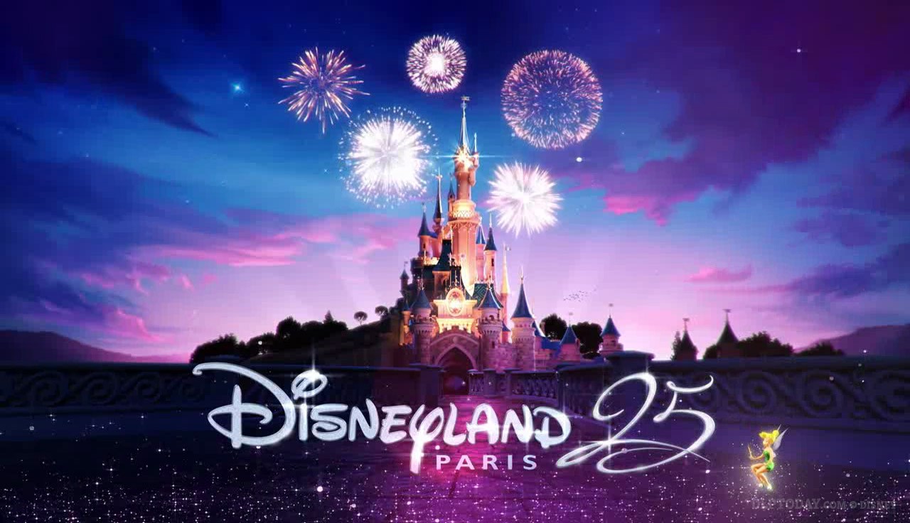 25th Birthday Programm 25eme Anniversaire Disney Land Paris 12 April 2017 