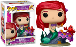 1012. Ariel (with Sebastian) (Ultimate Princess Series) (Diamond Collection) (2021 Hot Topic Exclusive)
