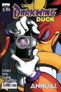 "Toy With Me" and "The Untimely Terror of the Time Turtle"Darkwing Duck Annual #1