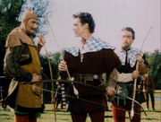 Master Fitzooth mad at Red Gill's mockery to his son, Robin Hood