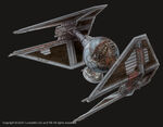 TIE Interceptor Cutaway