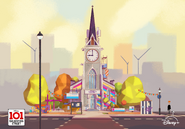 Clock Tower Background