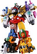 Chogokin Cho Gattai King Mickey Robo