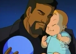 Since the birth of his son, Xanatos found a reason to stay out of shady business.