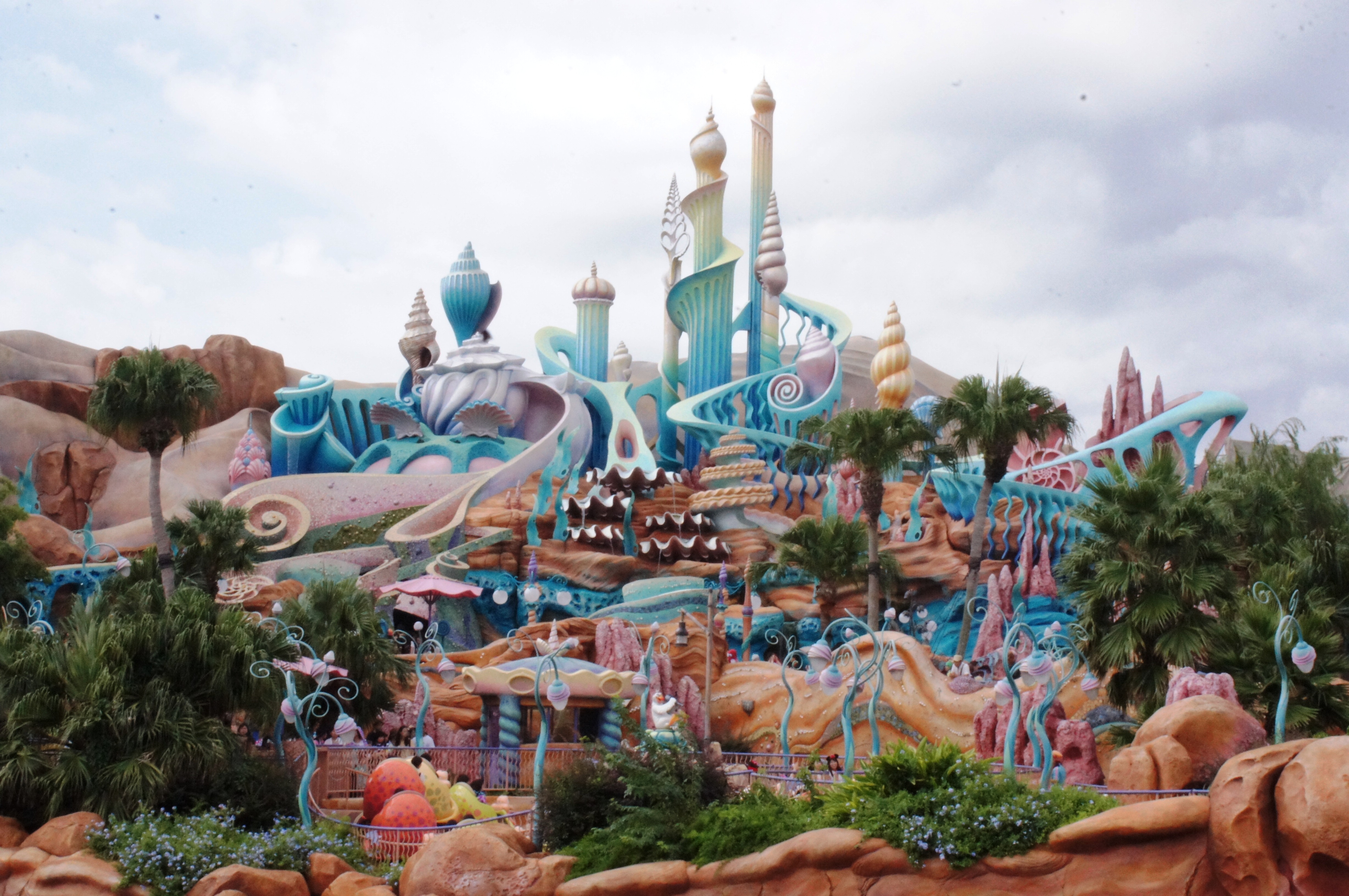 little mermaid castle disney world