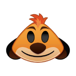 Timon's emoji for Disney Emoji Blitz.